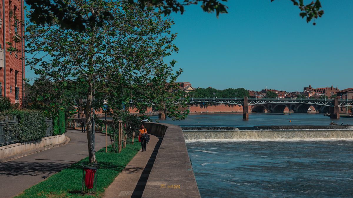 Aperçu du quartier Saint-Cyprien à Toulouse